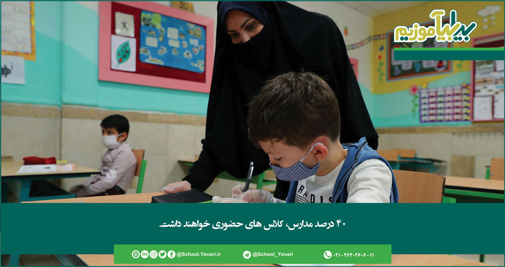 258 - چهل درصد کلاس‌های درس حضوری است